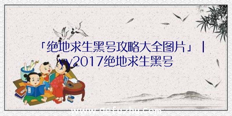 「绝地求生黑号攻略大全图片」|yy2017绝地求生黑号